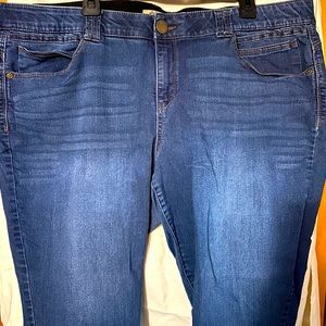 Democracy “AB” technology blue jeans